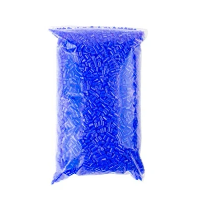 Abbildung von PSYWORK 100g Schwarzlicht Acrylglas Granulat Blau