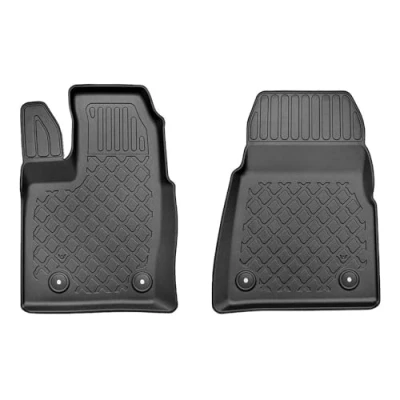 Abbildung von Mossa TPE Fußmatten Auto kompatibel mit Ford Tourneo Custom Van (01.2013 2023) schwarz Automatten Autoteppiche G4