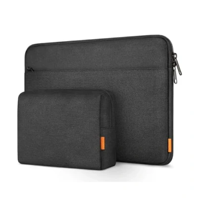 Abbildung von Inateck Tasche Hülle Kompatibel mit 13 MacBook Air M3/M2/M1 2024 2018, Pro M2/M1 2022 2016, Surface 11/10/9/X/8/7/6/5/4/3, Dell XPS13, Laptop Sleeve Case Laptophülle