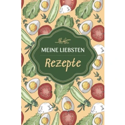 Abbildung von Rezeptbuch Zum Selberschreiben Meine Liebsten Rezepte DIY Kochbuch Mit Register 131 Seiten