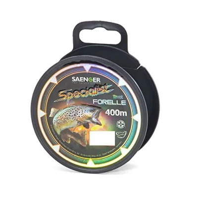Abbildung von Specialist Forelle 400m monofile Angelschnur von Sänger (Ø 0,18mm / 4,10kg)
