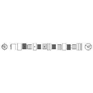 Abbildung von AJUSA 93014300 Nockenwelle OPEL: Vectra A Limousine, Kadett E CC