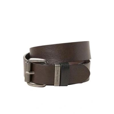 Abbildung von Jack &amp; Jones Jacaron BELT Gürtel, Herren, Größe: 90, Brown stone