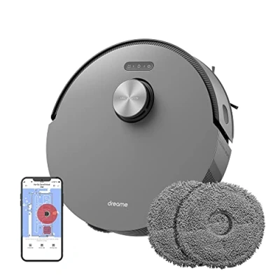 Abbildung von Dreame L10s Pro, Beutellos, Schwarz, Rund, 0,45 l, 0,19 2.4 2.4835 GHz