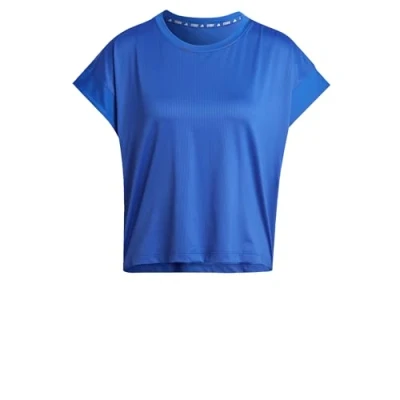 Abbildung von adidas Performance Studio Sport Tshirt, Damen, Größe: XS, Semi lucid blue grey six