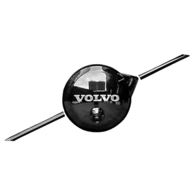 Abbildung von SANNITOU Auto Emblem Aufkleber für Volvo XC40 2023,Autoaufkleber Kühlergrill Front Motorhaube Kofferraum 3D Logo Heckklappen Buchstaben Selbstklebende Ersatz Dekoration
