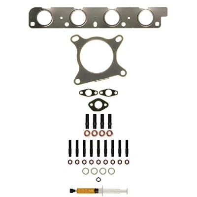 Abbildung von ALANKO 10920847 Montagesatz, Lader mit Dichtungen Stehbolzen, Mutter, Montageanleitung VOLKSWAGEN: GOLF 6, Passat B6 Variant
