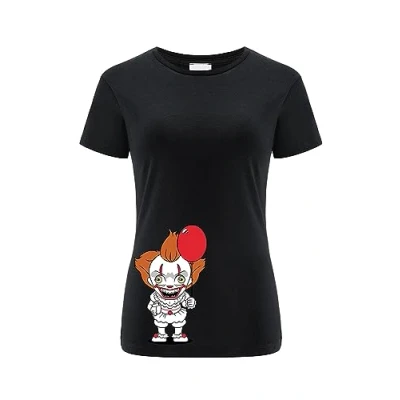 Abbildung von ERT GROUP Women&#039;s T Shirt, It 007 Black Double, Large