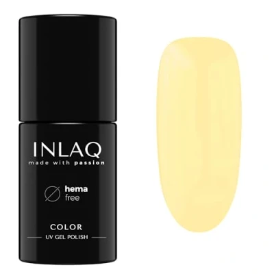 Abbildung von INLAQ® UV Nagellack in Verschiedenen Farben LED Gel Nail Polish Gellack Lack aus der Kollektion Sweet Candies 6 ml Banana Mania Color