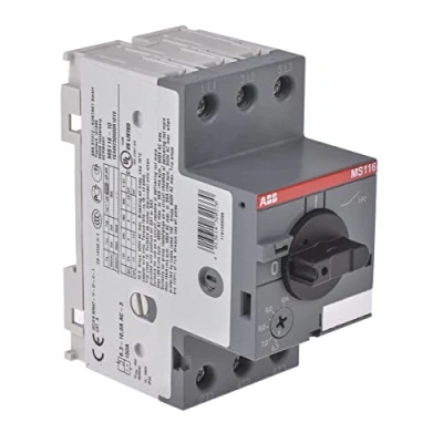 Abbildung von ABB MS116 Motorschutzschalter, 10 A 690 V 90mm x 45mm