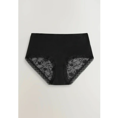 Abbildung von Next 4 PACK Slip, Damen, Größe: 34, Black white grey marl