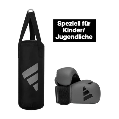 Abbildung von adidas Performance Boxsack &quot;Youth Boxing Kit&quot;, (Set, 2 tlg., mit Boxhandschuhen (8oz)