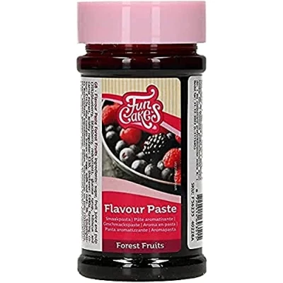 Abbildung von FunCakes Geschmackpaste Waldfrüchte: Lebensmittelpaste, großartiger Geschmack, perfekt zum Dekorieren von Kuchen, geeignet für Teig und Füllungen. 120 g.