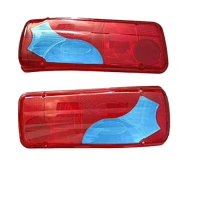 Abbildung von 2x Pritsche Lichtscheibe Rücklichtglas Passend Für TGA TGL TGX TGS Blau Heckglas