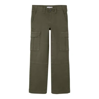 Abbildung von Name it Nkmryan PANT Cargohose für Kinder, Größe: 122, Olive night