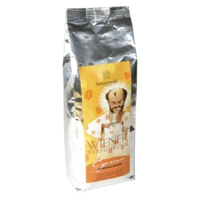 Abbildung von Sonnentor Espresso ganze Bohne Wiener Verführung, 1er Pack (1 x 500 g) Bio