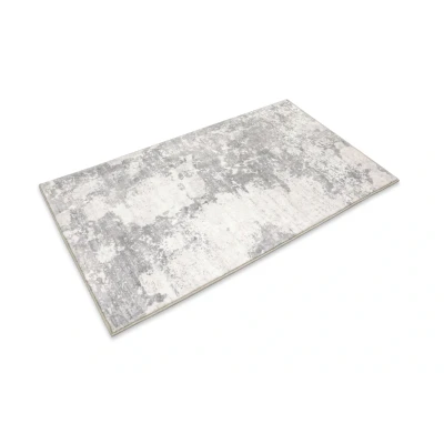 Abbildung von Wecon home Badematte &quot;Samu&quot;, Marmor Design, waschbar, rutschfest, schnell trocknend, Badteppich