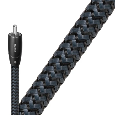 Abbildung von AudioQuest Yukon RCA Audiokabel, 3 m, Schwarz