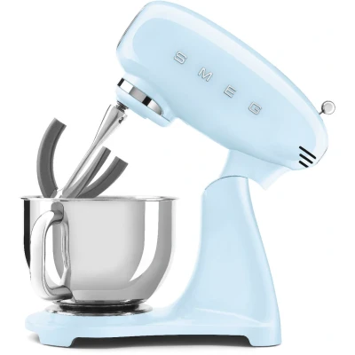 Abbildung von smeg Küchenmaschine smf03pbeu kuchenmaschine pastellblau 50s design