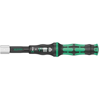 Abbildung von Wera &#039;05075651001 Click Torque x 1 Drehmomentschlüssel für Einsteckwerkzeuge, 9x12 2,5 25 Nm