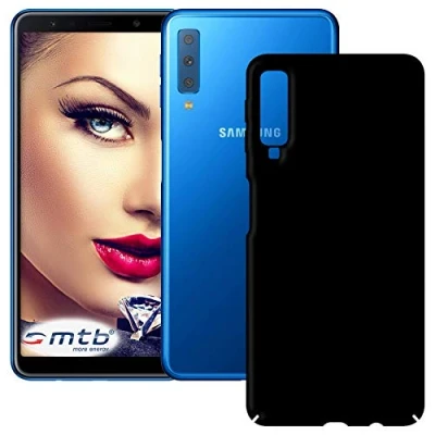 Abbildung von mtb more energy® Hardcase Slim Armor für Samsung Galaxy A7 2018, 2018 Duos (SM A750F, 6.0&#039;&#039;) Schwarz Schutz Hülle Cover Tasche