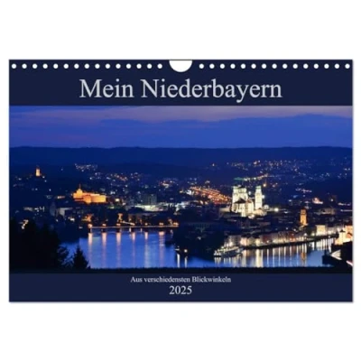 Abbildung von Mein Niederbayern (Wandkalender 2025 DIN A4 quer), CALVENDO Monatskalender