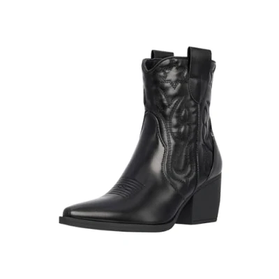 Abbildung von Elara Damen Stiefeletten Cowboy Boots Chunkyrayan DE326P Black PU 37
