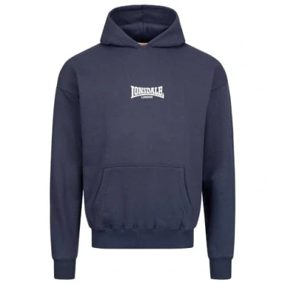 Abbildung von Lonsdale Achow Kapuzenpullover, Herren, Größe: XL, Navy ecru