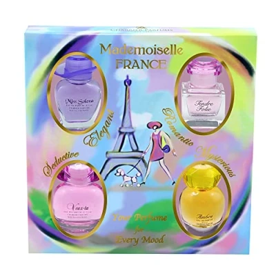 Abbildung von Charrier Parfums Gift set &#039;Mademoiselle France&#039; 4 miniaturen Eau de Parfum 44.1 ml