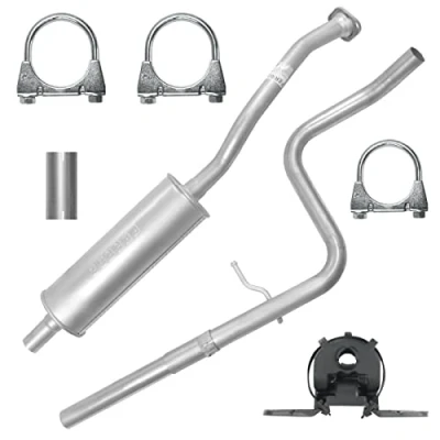 Abbildung von Mitteltopf Auspuff Mittelschalldämpfer für Citroen C3 + Pluriel 1 I 1.4i
