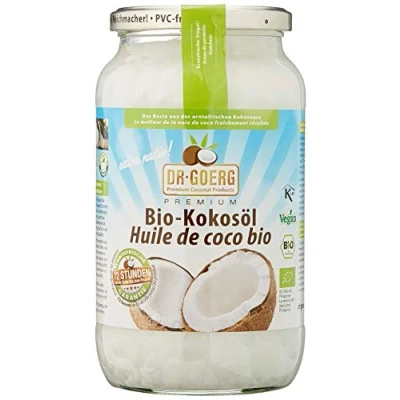 Abbildung von Dr. Goerg Premium Bio Kokosöl, 2er Pack (2 x 1 l)