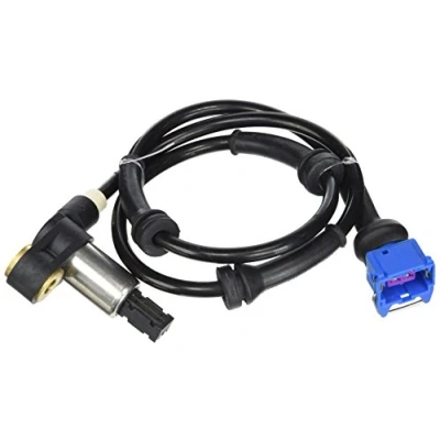 Abbildung von ESEN SKV 06SKV091 ABS Sensor Hinterachse 2 polig 700mm 12V elektrisch Blau rechteckig Female PEUGEOT: 106 II Schrägheck, CITROËN: Saxo Schrägheck