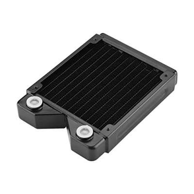 Abbildung von Richer R 120mm/240mm/360mm Radiator, Kupfer G1 / 4 Gewinde PC Wasserkühlung Heizkörper,Wärmetauscher Schnelle Kühlkörper Radiator für industrielle usw.(120mm)