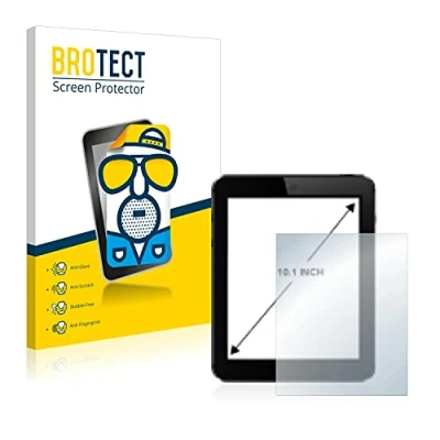 Abbildung von BROTECT 10.1&quot; Entspiegelungs Schutzfolie für Tablets mit 10,1 Zoll (25.7 cm) [223 mm x 126 mm, 16:9] (2 Stück) Matt, Anti Fingerprint