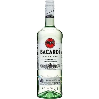 Abbildung von Bacardi Rum Carta Blanca 37,5 % 1 l