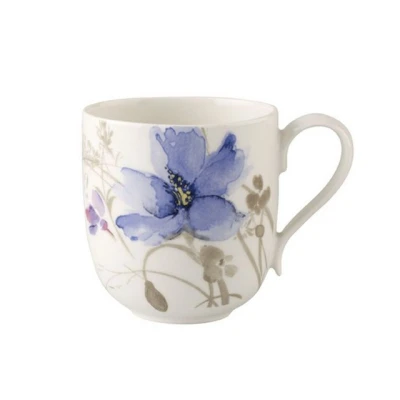 Abbildung von Villeroy &amp; Boch Mariefleur Gris Basic Becher mit Henkel 0,35 l
