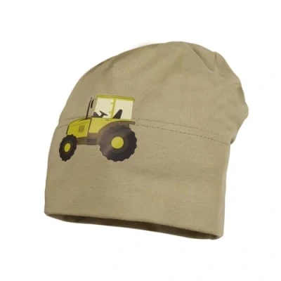 Abbildung von maximo Mini Jungen Beanie Mütze Traktor UPF 50+ 53 Kindermode :
