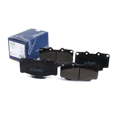 Abbildung von TOMEX brakes TX 13 81 Bremsbelagsatz Vorderachse mit akustischer Verschleißwarnung TOYOTA: Land Cruiser Prado 90, 70 SUV