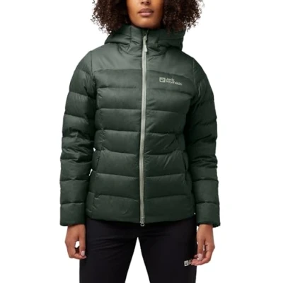 Abbildung von Jack Wolfskin Nebelhorn Daunenjacke, Damen, Größe: Medium, Slate green