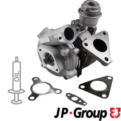 Abbildung von JP GROUP 4017402100 Turbolader Abgasturbolader inkl. Dichtungssatz NISSAN: X Trail, Almera Tino