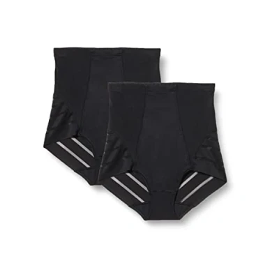 Abbildung von Dim Slip Hohe Taille Diams Control Medium Damen x2, Black, L