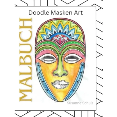 Abbildung von Doodle Masken Art Malbuch für Jugendliche und Erwachsene (Doodle Art)