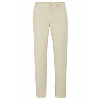 Abbildung von BOSS T Commuterslim Stoffhose, Herren, Größe: 52, Beige nine