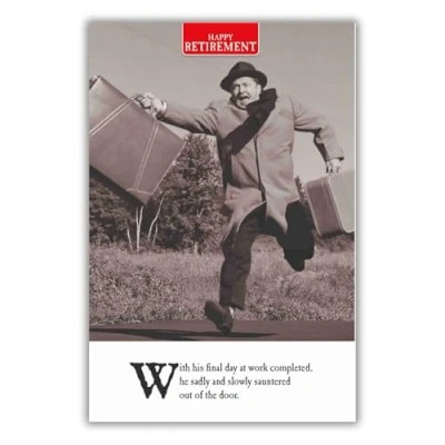 Abbildung von Emotional Rescue Ruhestandskarte lustig, lustige für ihn, Ruhestand, Geburtstagskarte, Ruhestandskarten, Ruhestandskarten Geburtstagskarten, mehrfarbig, 159 x