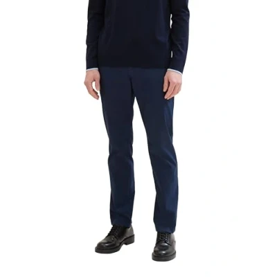 Abbildung von TOM Tailor Regular TECH Stoffhose, Herren, Größe: 32x34, Sky captain blue