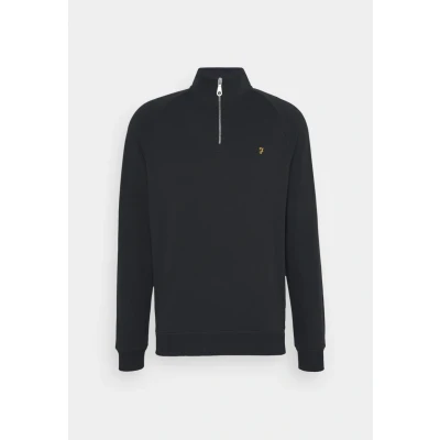 Abbildung von Farah JIM 1/4 Sweatshirt, Herren, Größe: XXL, True navy