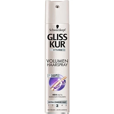 Abbildung von Schwarzkopf Gliss Kur Volumen Haarspray, extra starker Halt, 250 ml