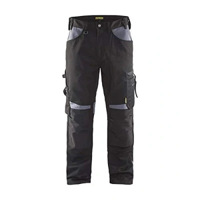 Abbildung von Blaklader 15561860 Hose ohne Nageltaschen, Grau/schwarz, Größe: C48