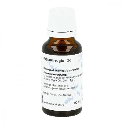 Abbildung von Juglans Regia D 6 Dilution 20 ml