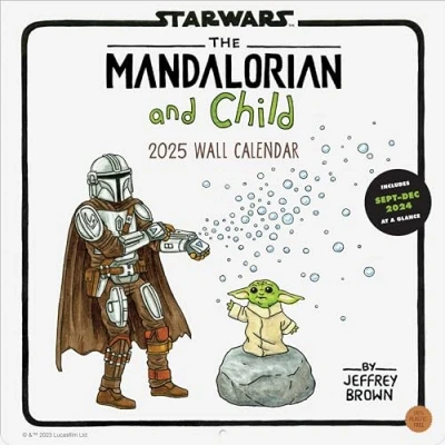Abbildung von Star Wars The Mandalorian and Child 2025 Wall Calendar